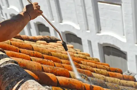 Nettoyage de toitures - Vivier-au-Court